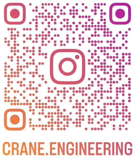 QR-код на Instagram CRANE ENGINEERING